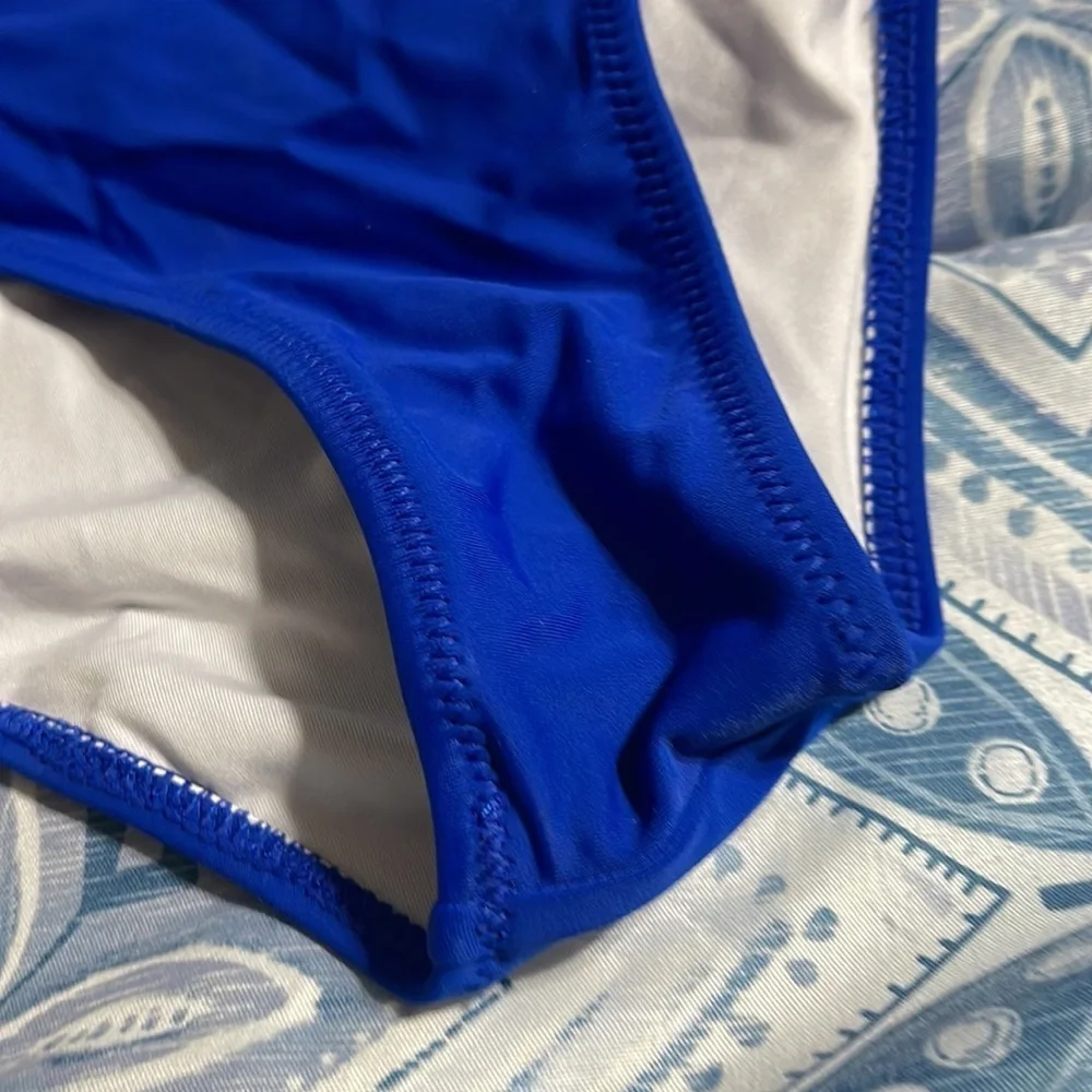 NWOT royal blue swim bottoms